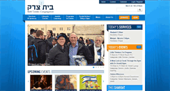 Desktop Screenshot of beth-tzedec.org